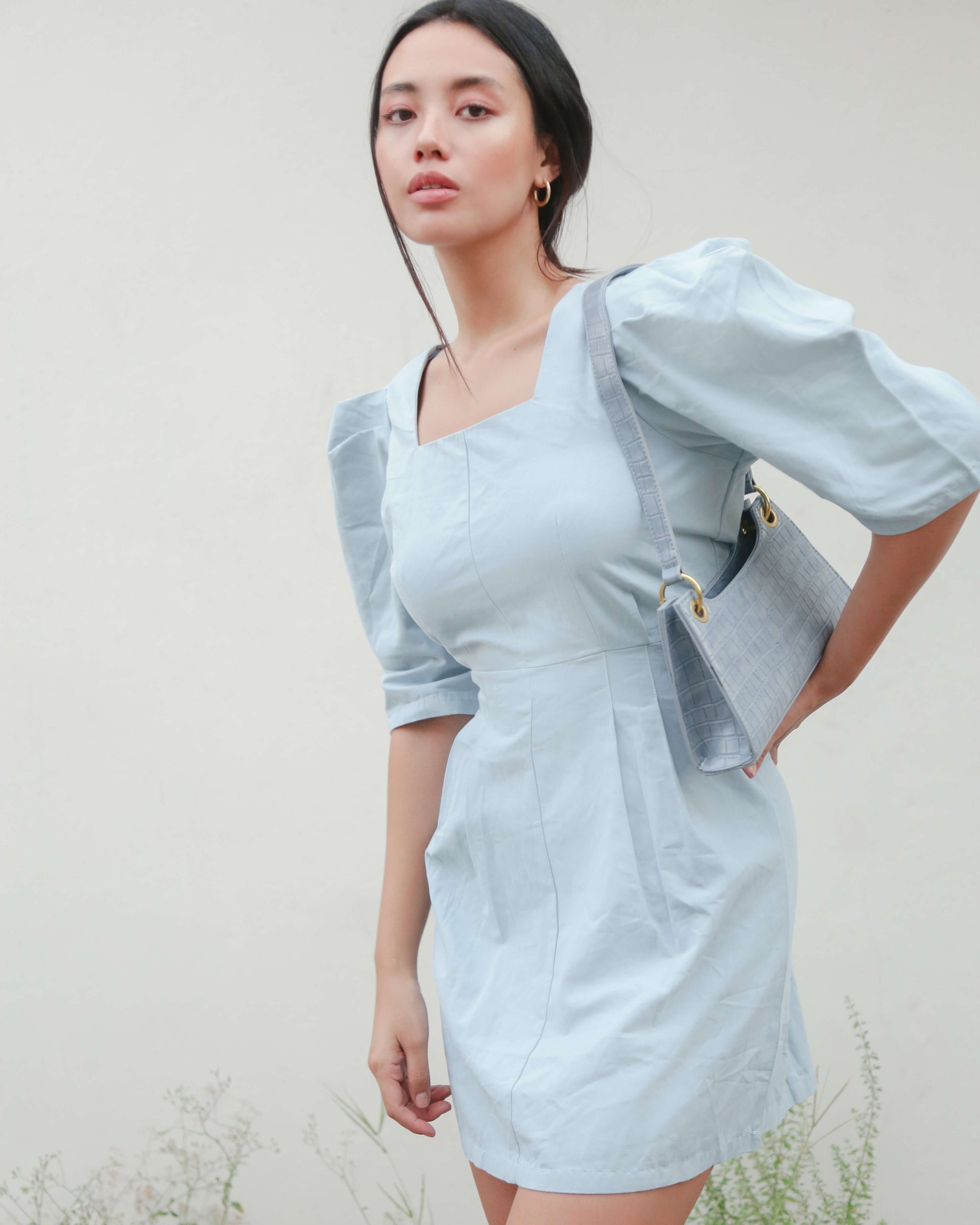 shopee casual dress Smihono Women Short Sleeve Polka Dot Print Dress Summer Vintage Crew Neck Casual Tied Waist Loose Midi Beach Dresses Beige XXL